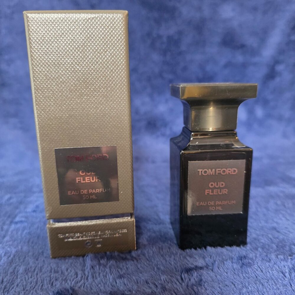 Tom Ford Oud Fleur — Private Blend | 50 ML | Full Presentation | ~80% Full